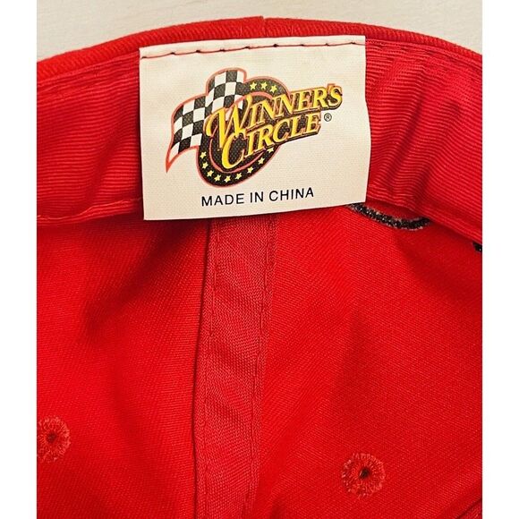 Dale Earnhardt Jr 8 Bud Budweiser Red Nascar Racing Cap SnapBack Winner's Circle - Picture 6 of 7
